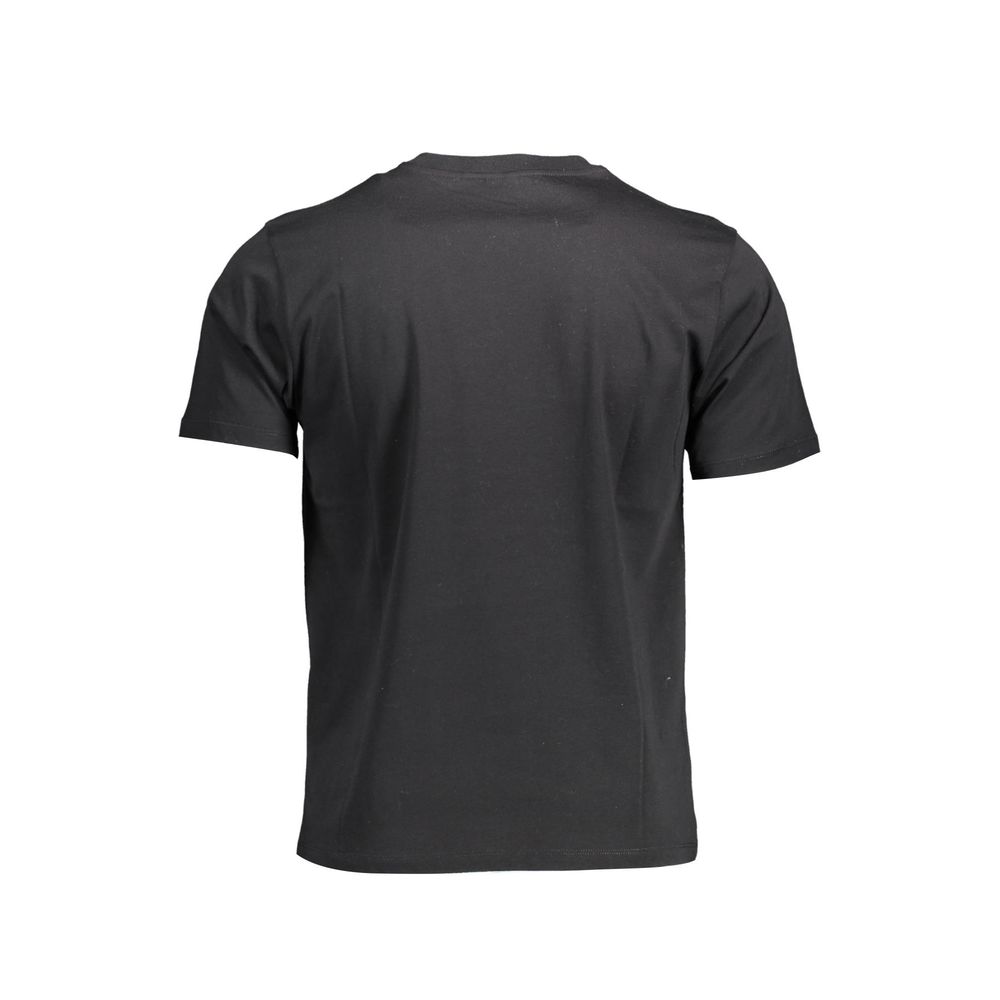 North Sails Schwarzes Baumwoll-T-Shirt für Herren