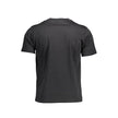 North Sails Schwarzes Baumwoll-T-Shirt für Herren