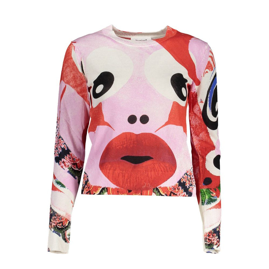 Desigual Women's Pink Viscose Pullover