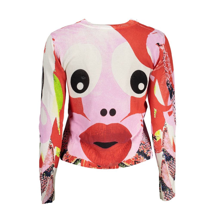 Desigual Women's Pink Viscose Pullover