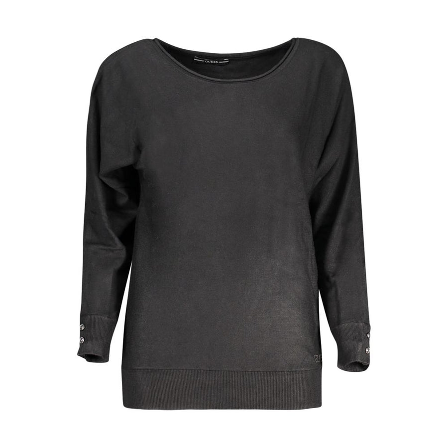 Guess Jeans Black Viscose Pullover
