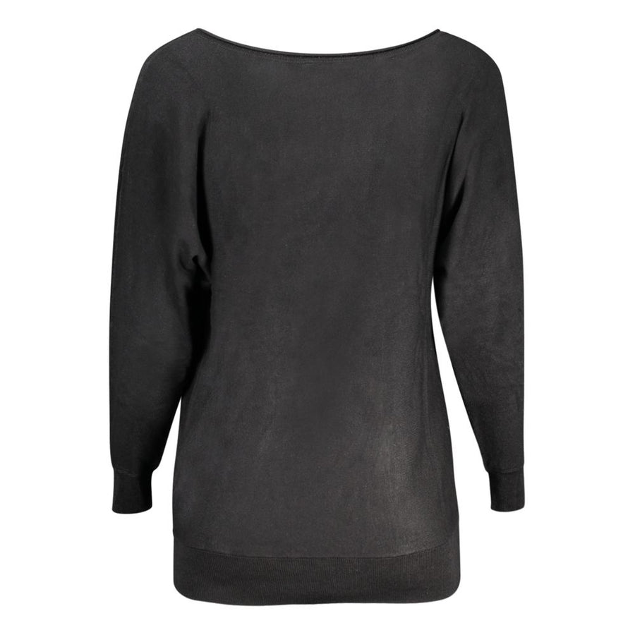 Guess Jeans Black Viscose Pullover