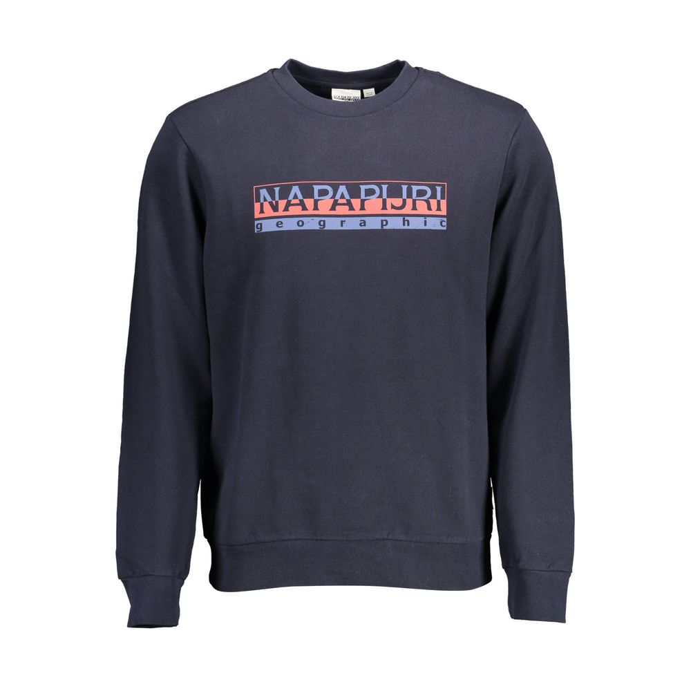 Napapijri Blauer Baumwoll-Sweatshirt für Herren