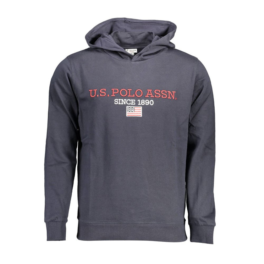 U.S. POLO ASSN. Blauer Baumwoll-Sweatshirt