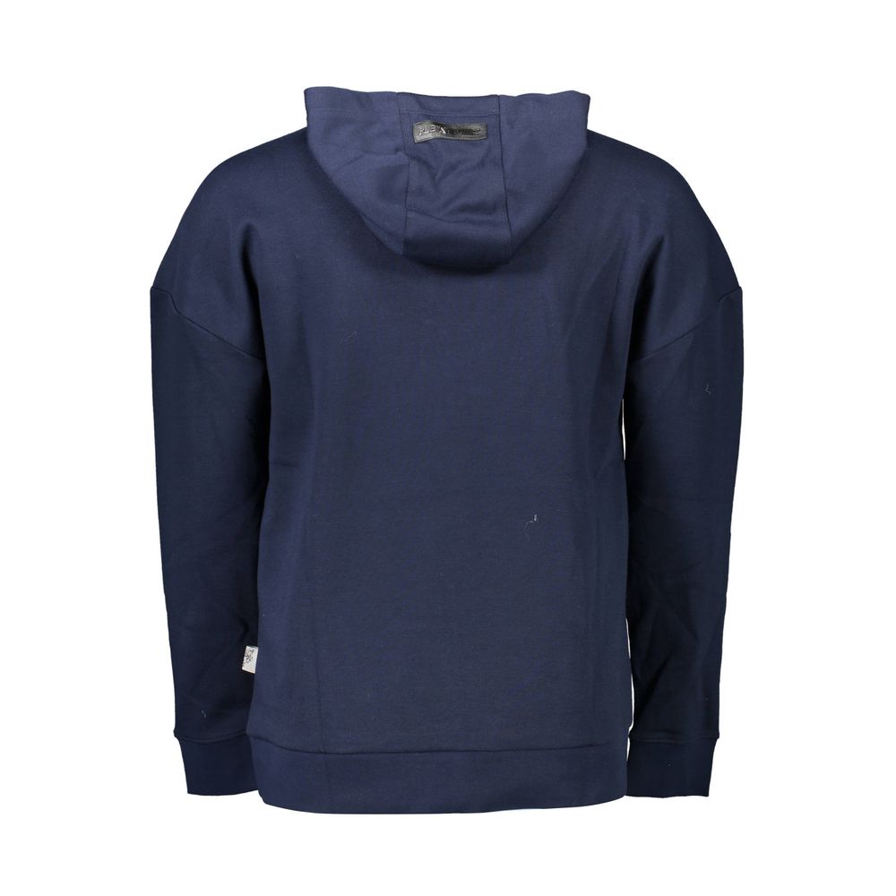 Plein Sport Blauer Baumwoll-Sweatshirt für Herren