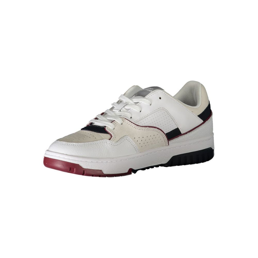 Tommy Hilfiger Bianco Polyurethane Herren Sneaker