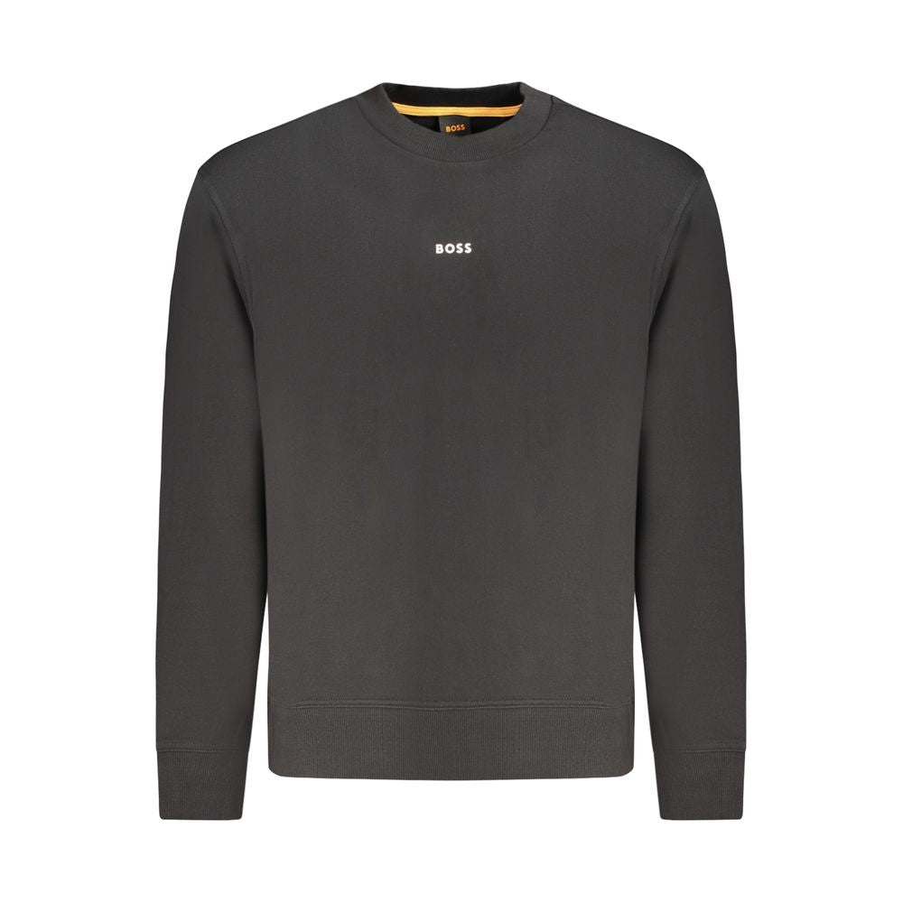 Hugo Boss Black Cotton Men's Sweatshirt