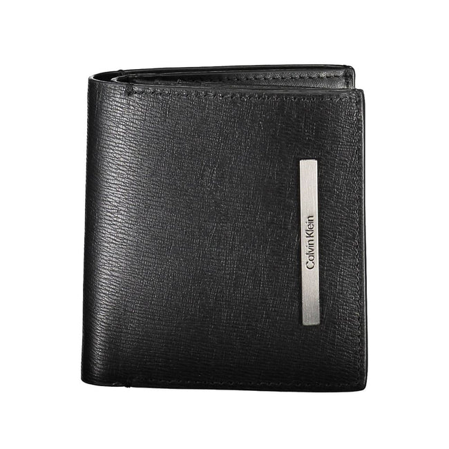 Calvin Klein Elegantes schwarzes Portemonnaie mit RFID-Blockierung