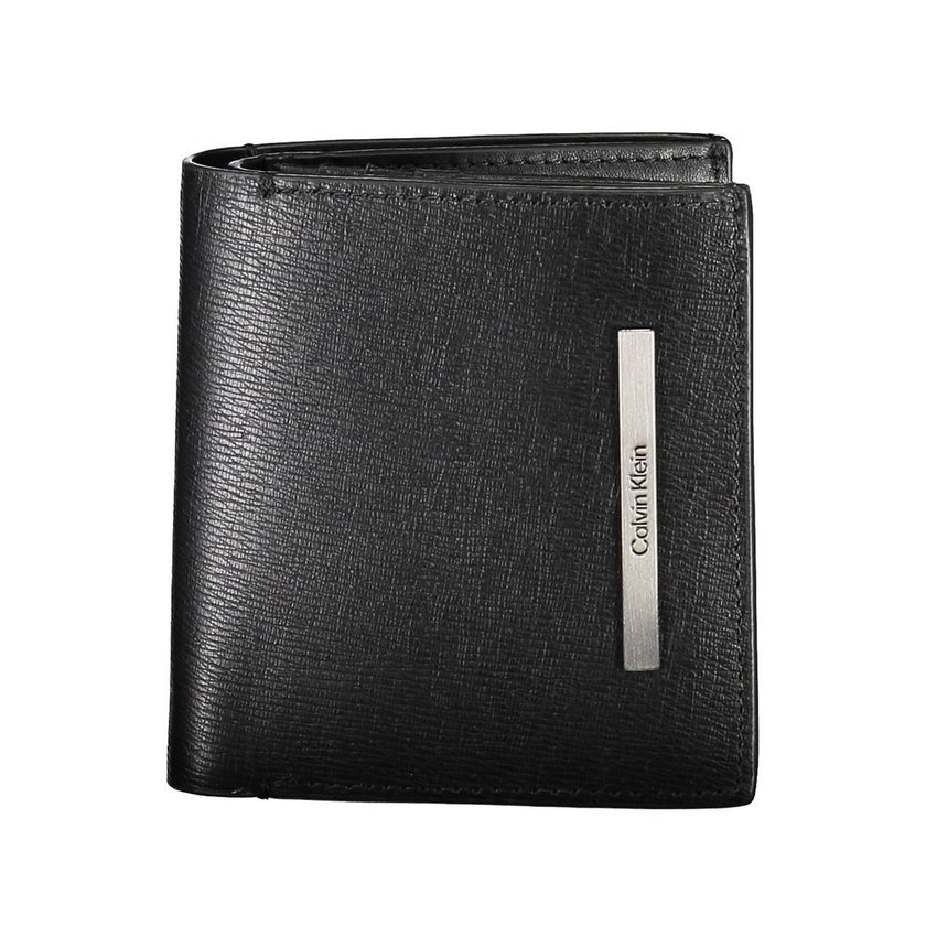 Calvin Klein Elegantes schwarzes Portemonnaie mit RFID-Blockierung