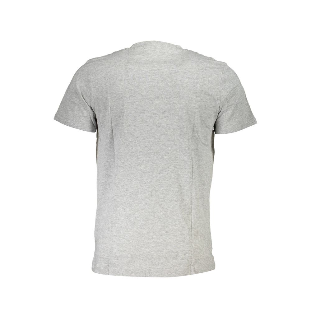 Cavalli Class Men's Grey Cotton T-Shirt