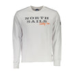 North Sails Weißes Baumwoll-Sweatshirt für Herren
