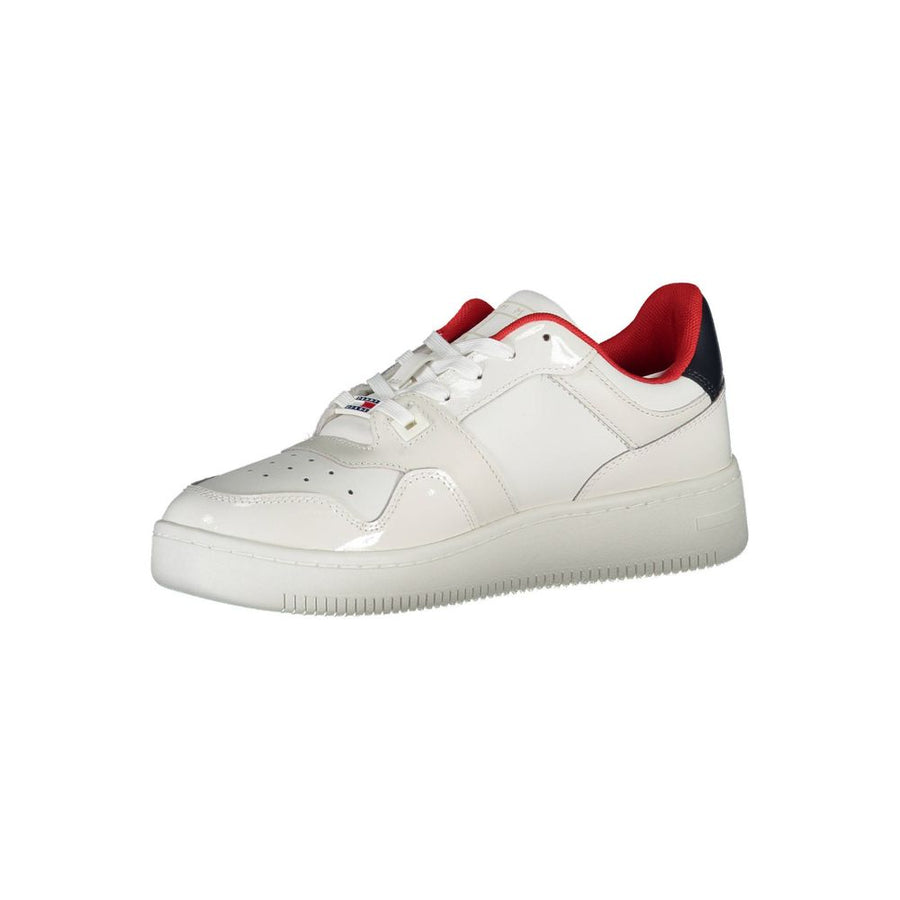 Tommy Hilfiger white canvas sneakers