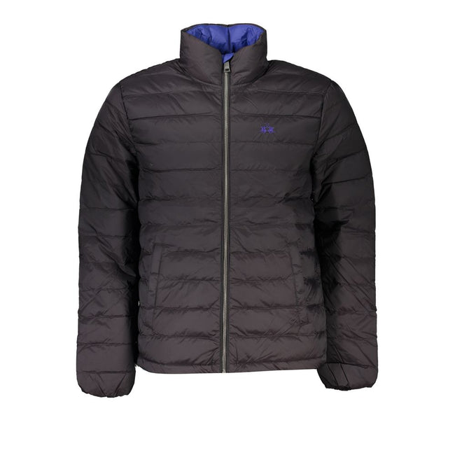 La Martina Nero Poliammide Herrenjacke