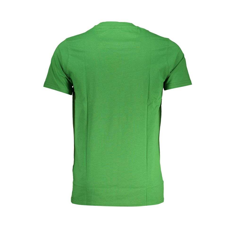 Cavalli Class Men's Green Cotton T-Shirt