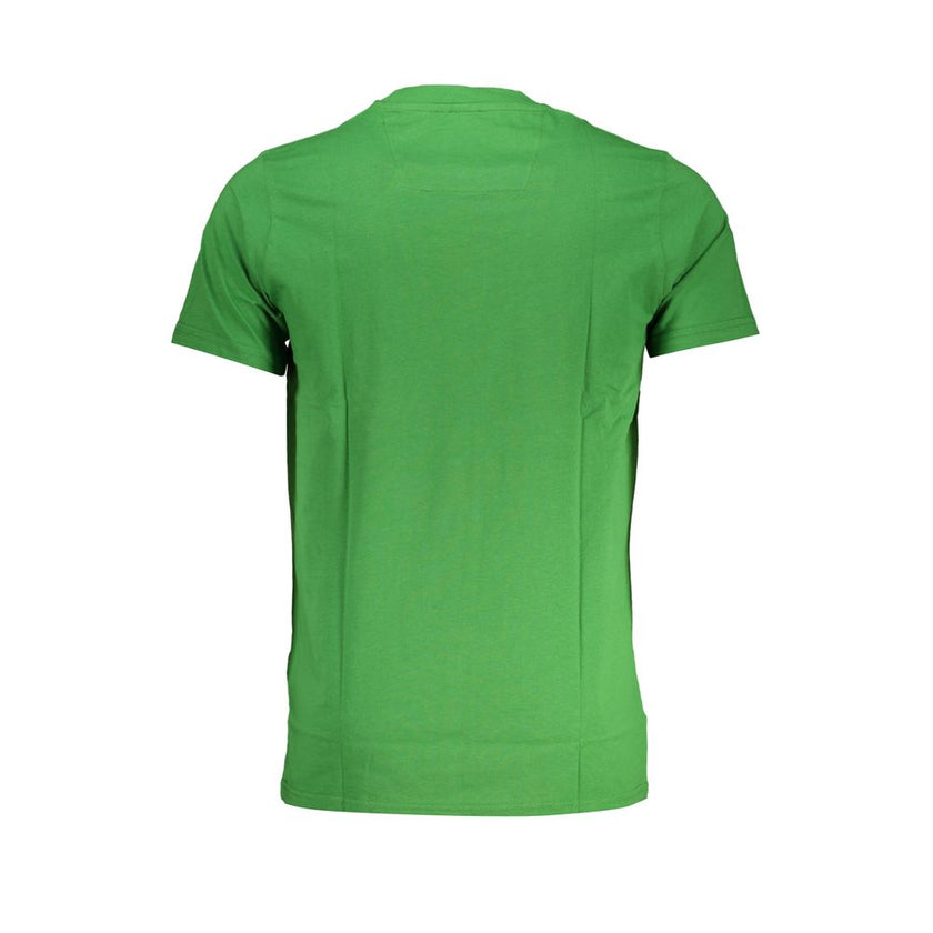 Cavalli Class Verde Baumwoll-T-Shirt für Herren