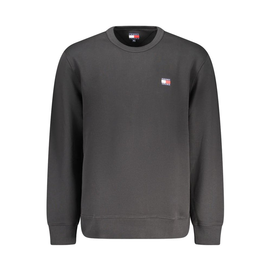 Tommy Hilfiger Schwarzer Baumwoll-Herren-Sweatshirt