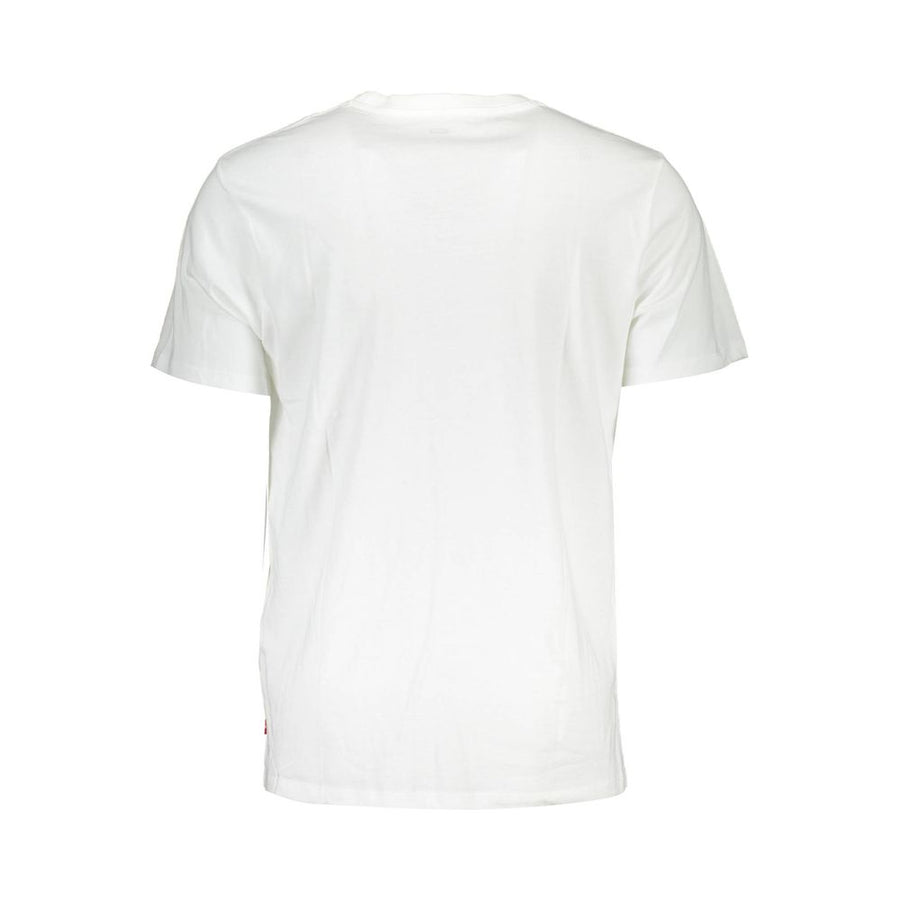 Levi's Men's White Cotton T-Shirt