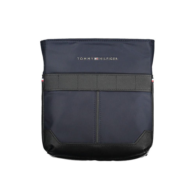 Tommy Hilfiger Blaue Schultertasche aus Polyester