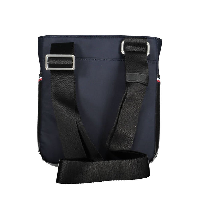 Tommy Hilfiger Blaue Schultertasche aus Polyester