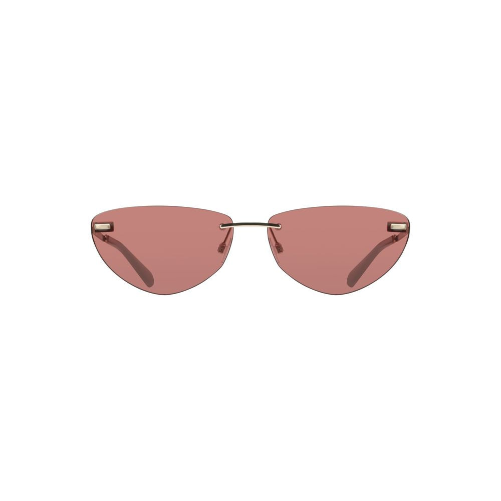 Calvin Klein Pink Sunglasses with Metal Frame