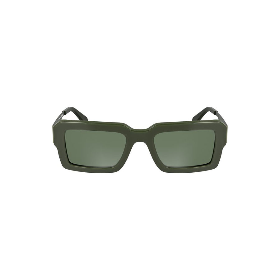 Calvin Klein Sunglasses in Green Acetate