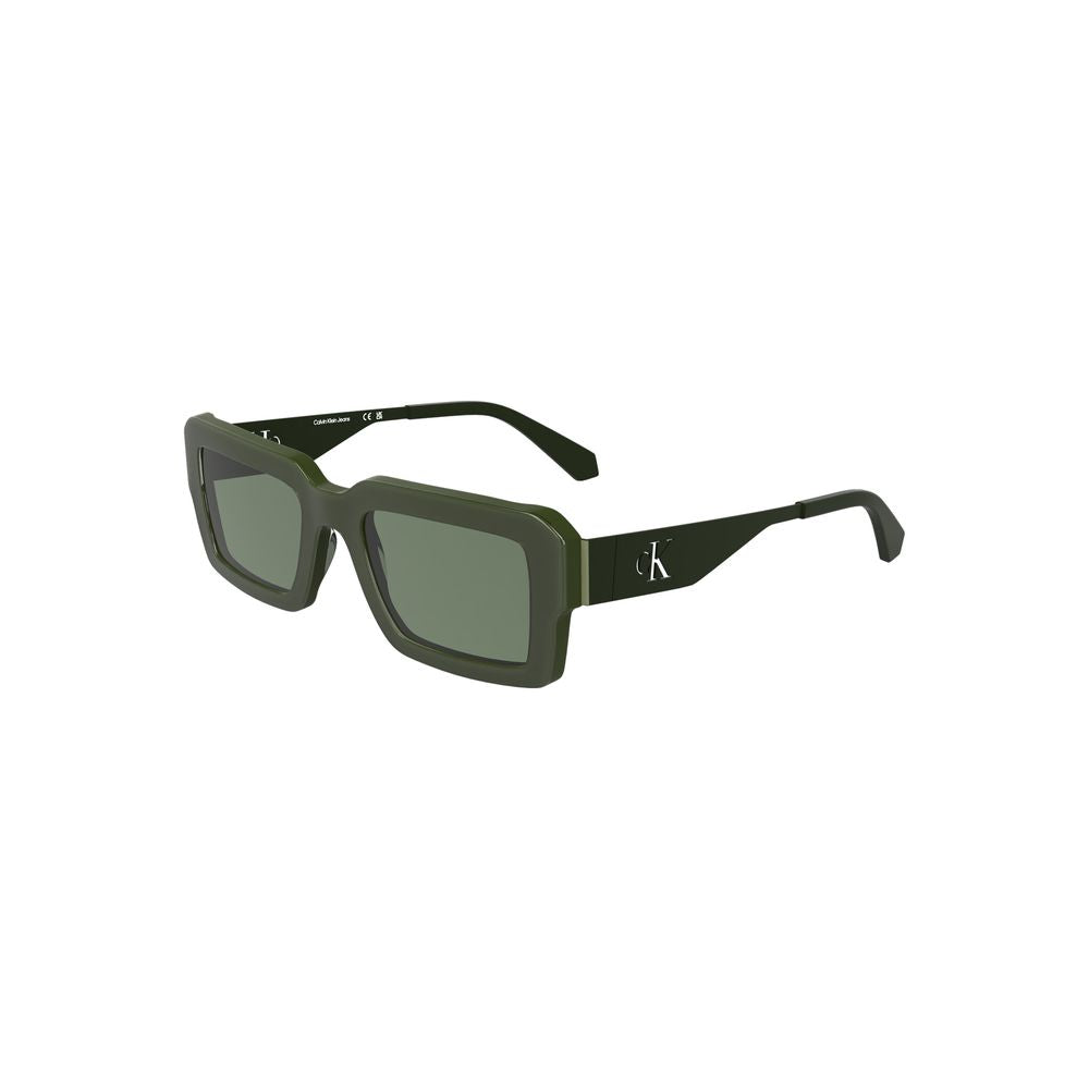 Calvin Klein Sonnenbrille aus grünem Acetat