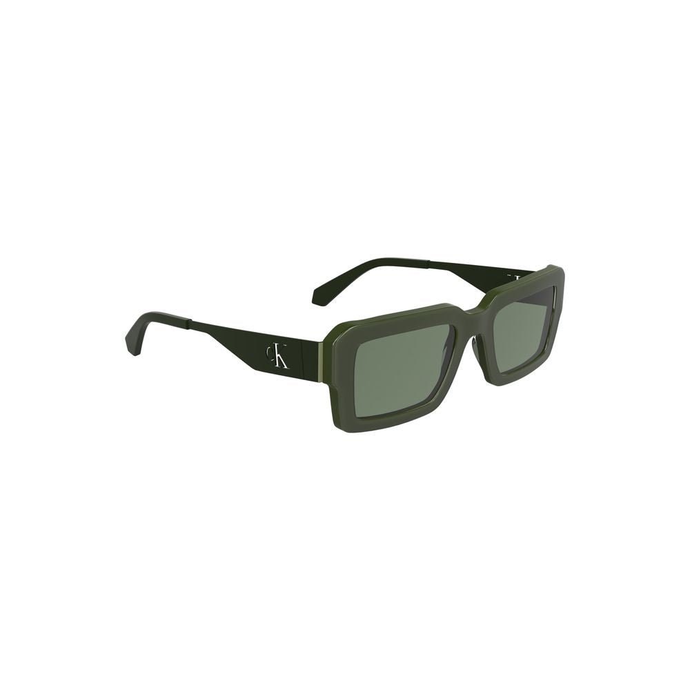 Calvin Klein Sonnenbrille aus grünem Acetat