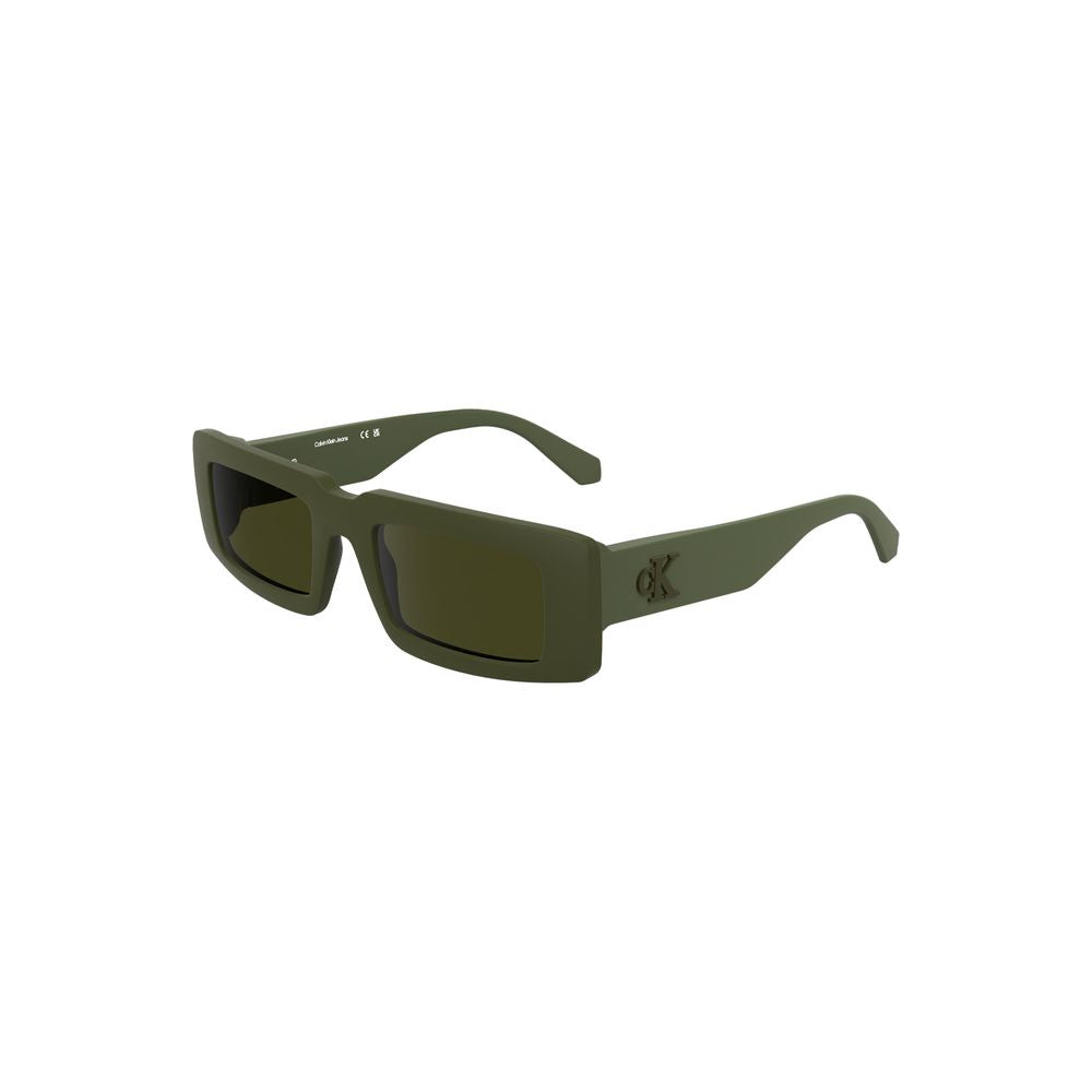 Calvin Klein Bio-Sonnenbrille mit grünem Gestell