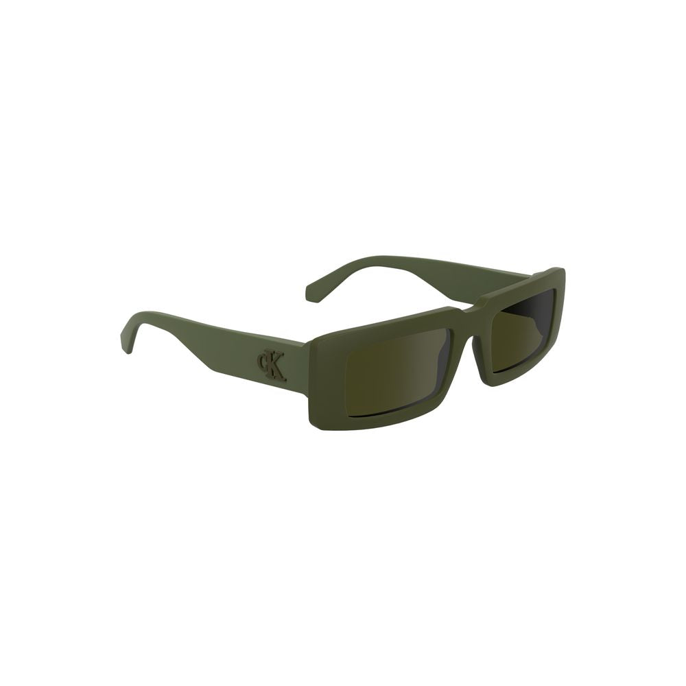Calvin Klein Bio-Sonnenbrille mit grünem Gestell