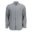 U.S. POLO ASSN. Herrenhemd aus blauer Baumwolle