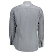 U.S. POLO ASSN. Herrenhemd aus blauer Baumwolle
