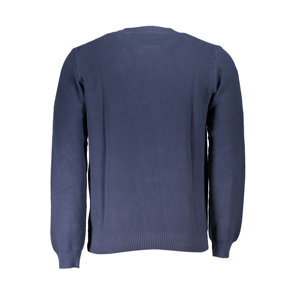 North Sails Blauer Baumwollpullover