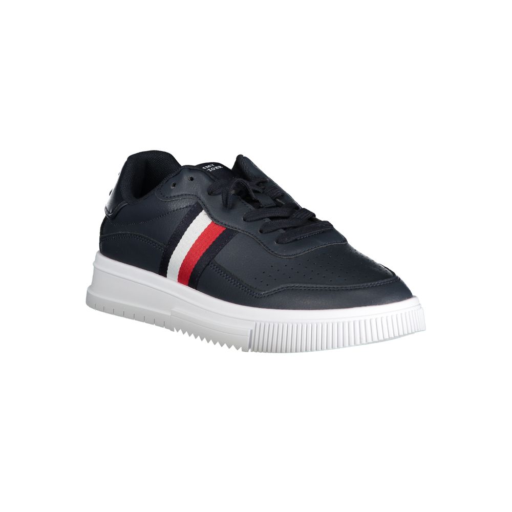 Tommy Hilfiger Blue Polyester Sneakers