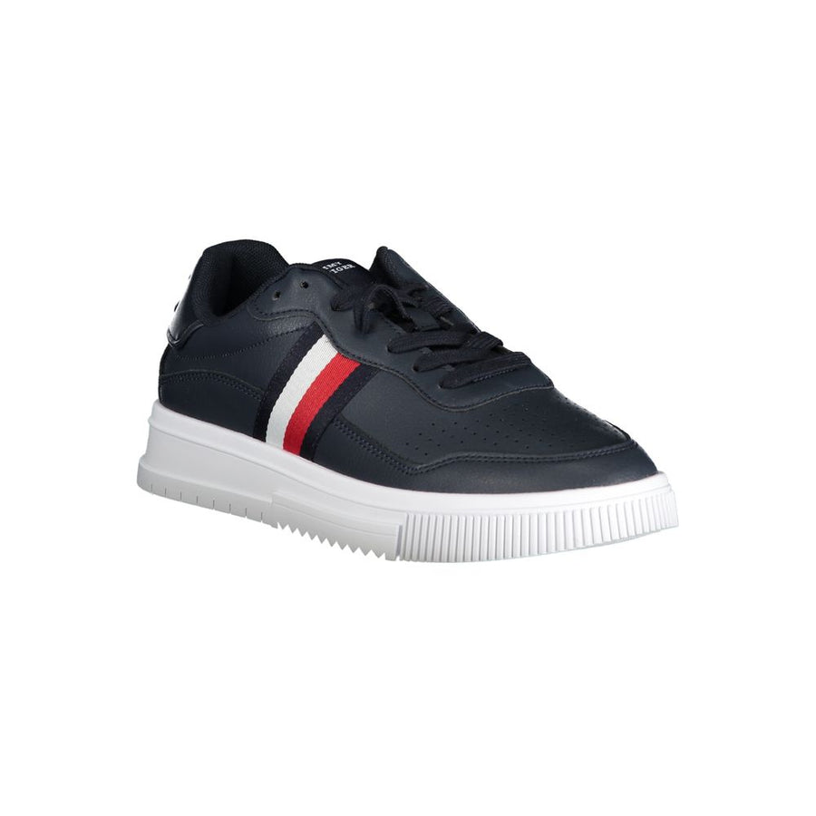 Tommy Hilfiger Blue Polyester Sneakers