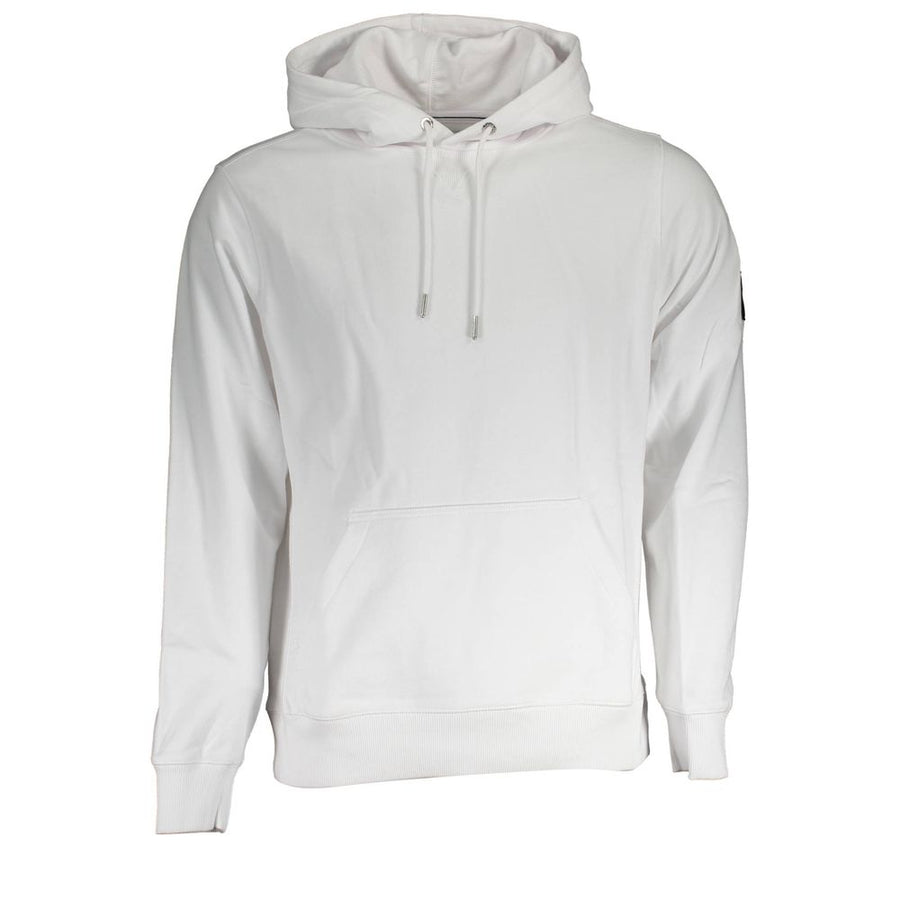 Calvin Klein Men's White Cotton Sweatshirt