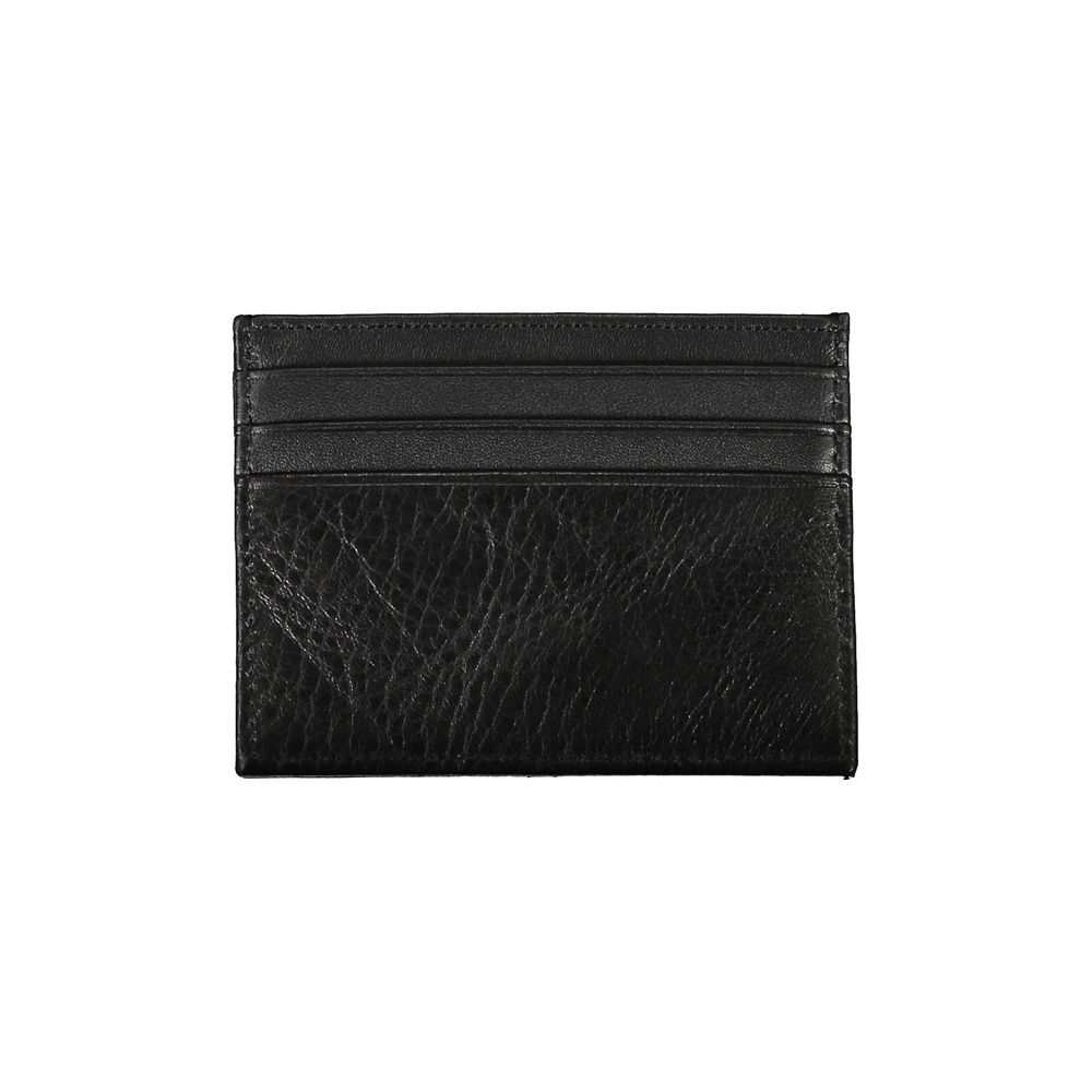 Tommy Hilfiger Men's Black Leather Wallet