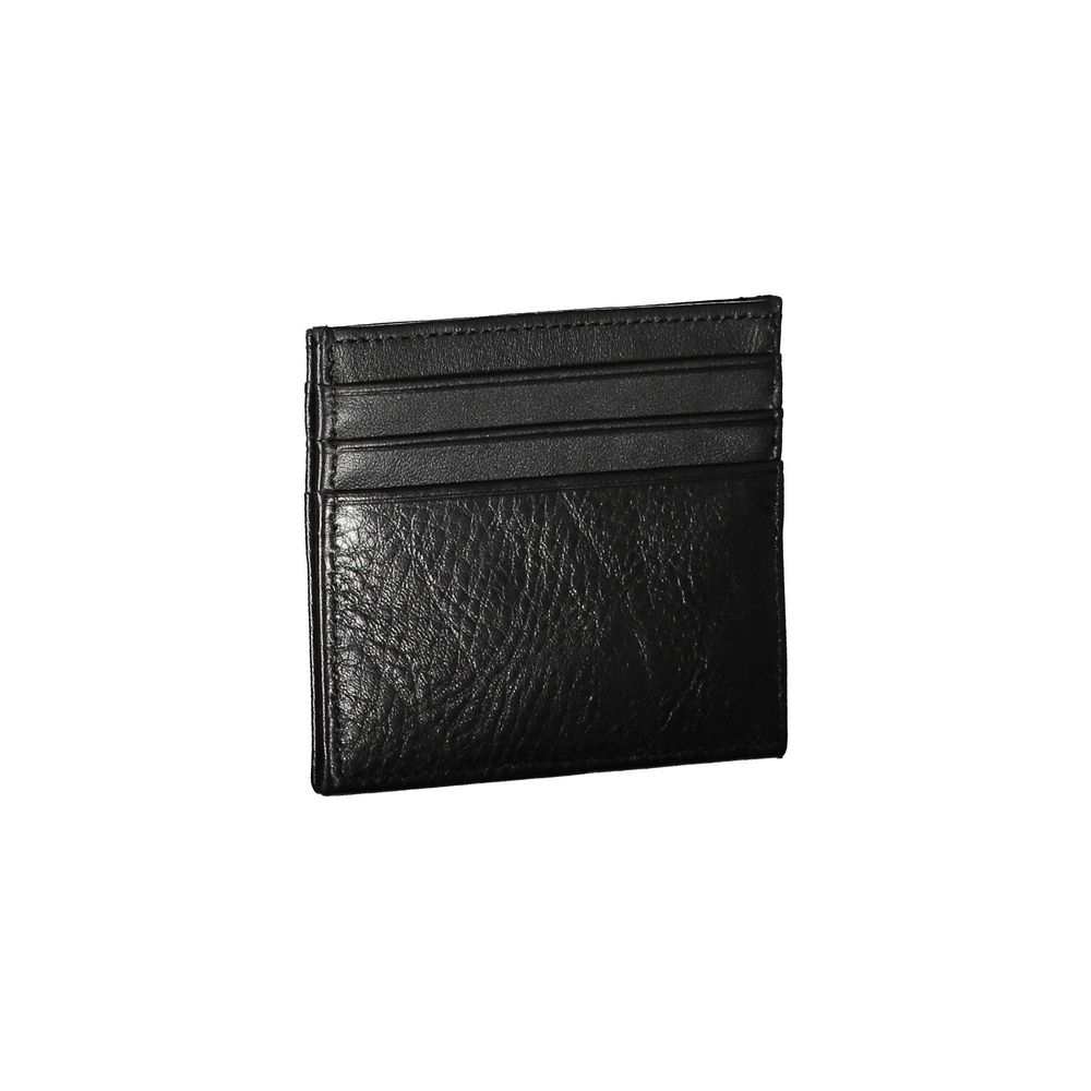 Tommy Hilfiger Men's Black Leather Wallet