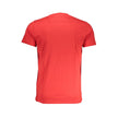 Cavalli Class Rosso Baumwoll-T-Shirt für Herren