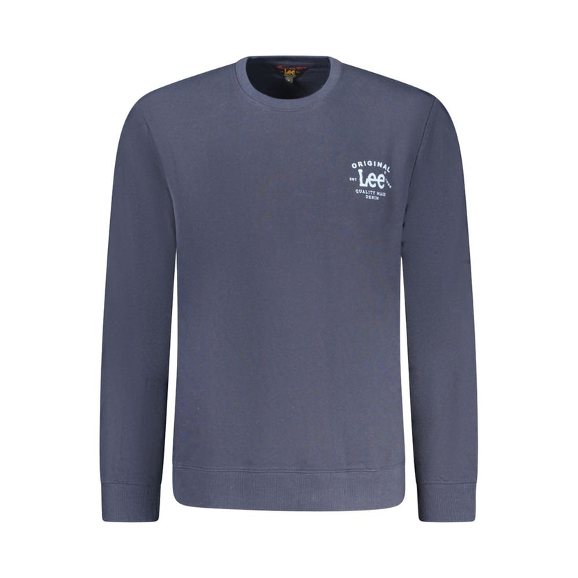 Lee Blauer Baumwollpullover für Herren