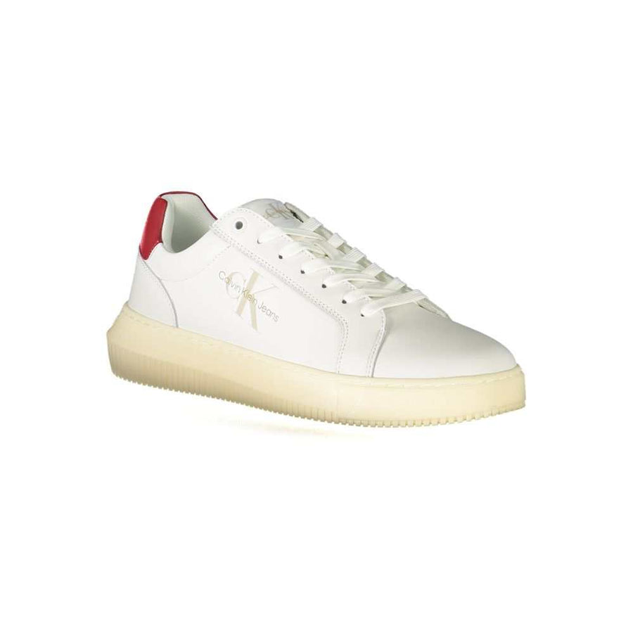 Calvin Klein sneakers made of white polyester