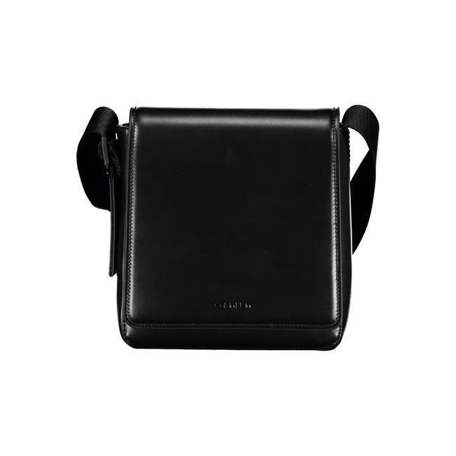 Calvin Klein Schwarze Polyester-Umhängetasche