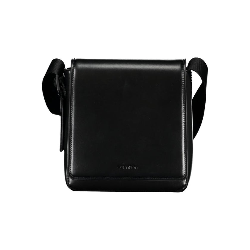 Calvin Klein Schwarze Polyester-Umhängetasche