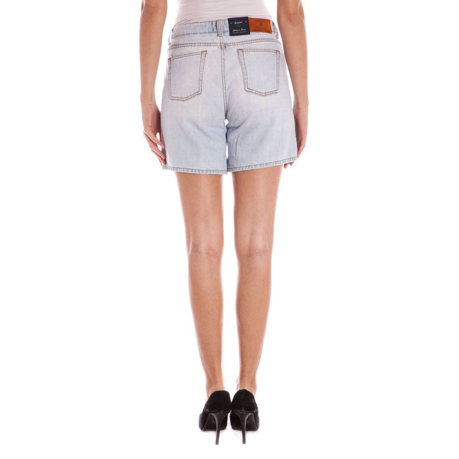 Gant Blue Cotton Straight-Leg Jeans