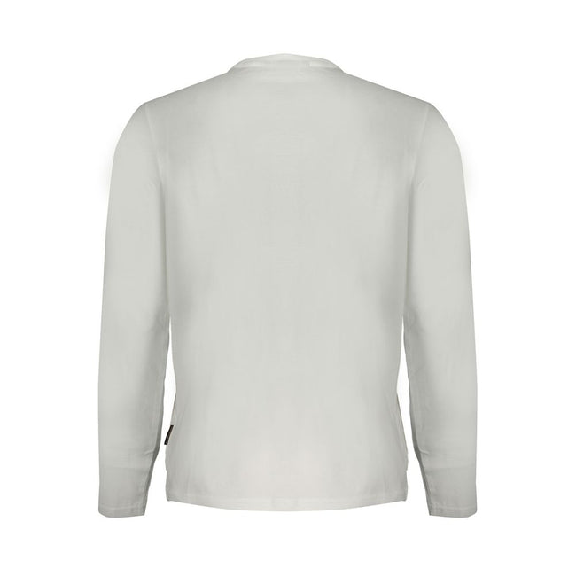 Napapijri Weißes Baumwoll-T-Shirt für Herren
