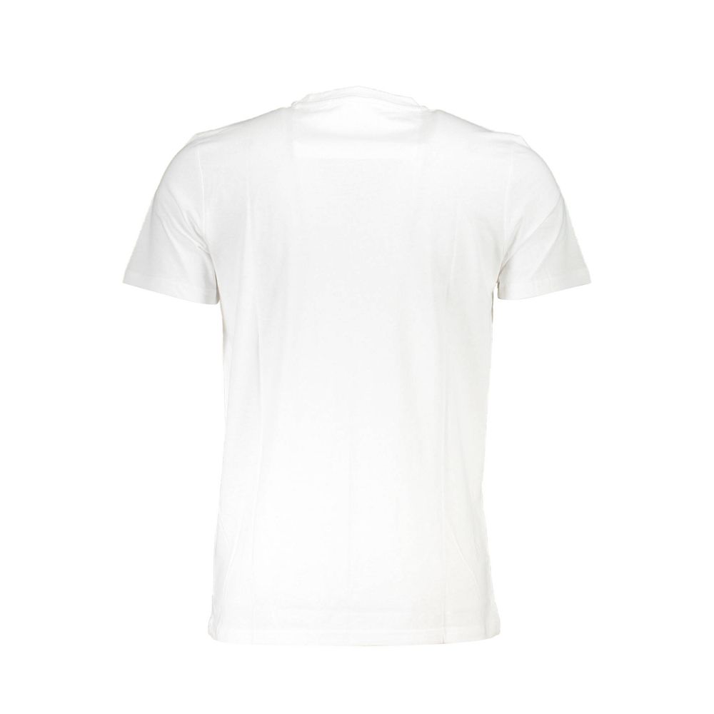 Cavalli Class Men's White Cotton T-Shirt