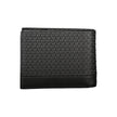 Calvin Klein Schwarzes Leder Portemonnaie