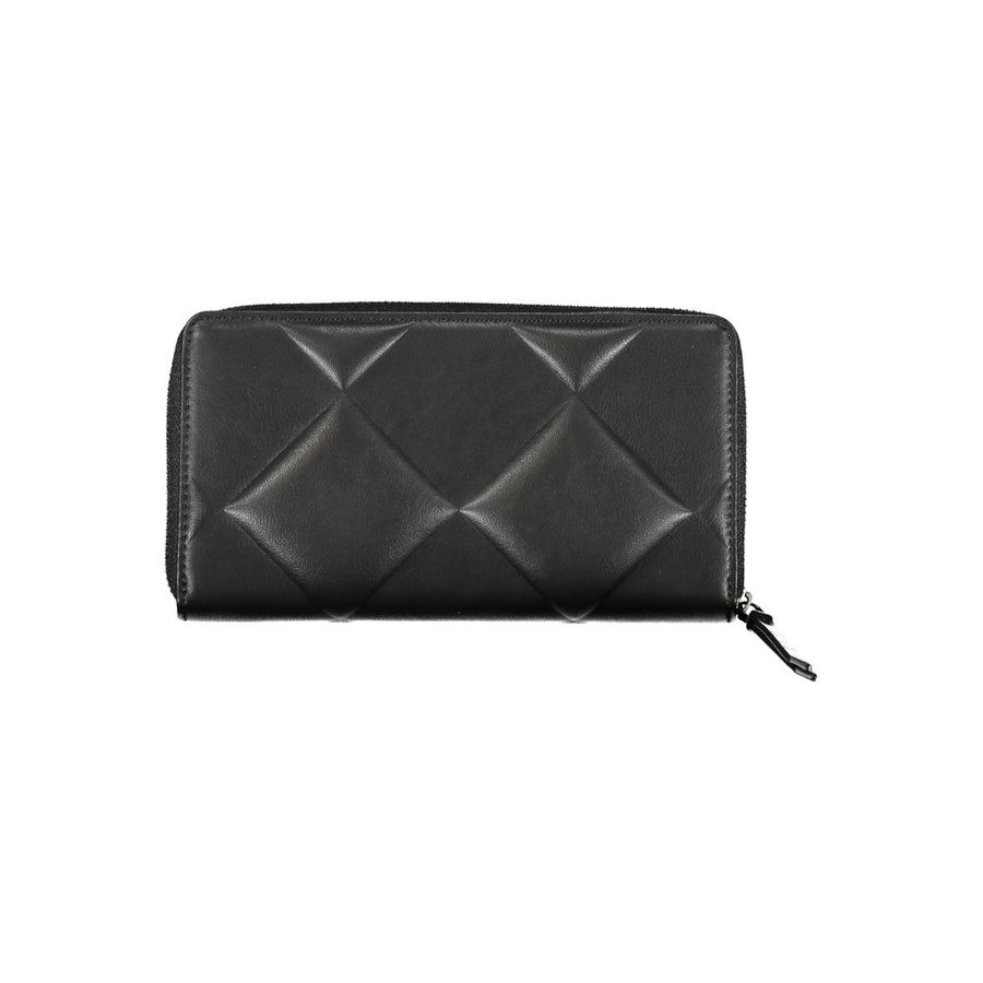 Calvin Klein Schwarzes Polyester Portemonnaie