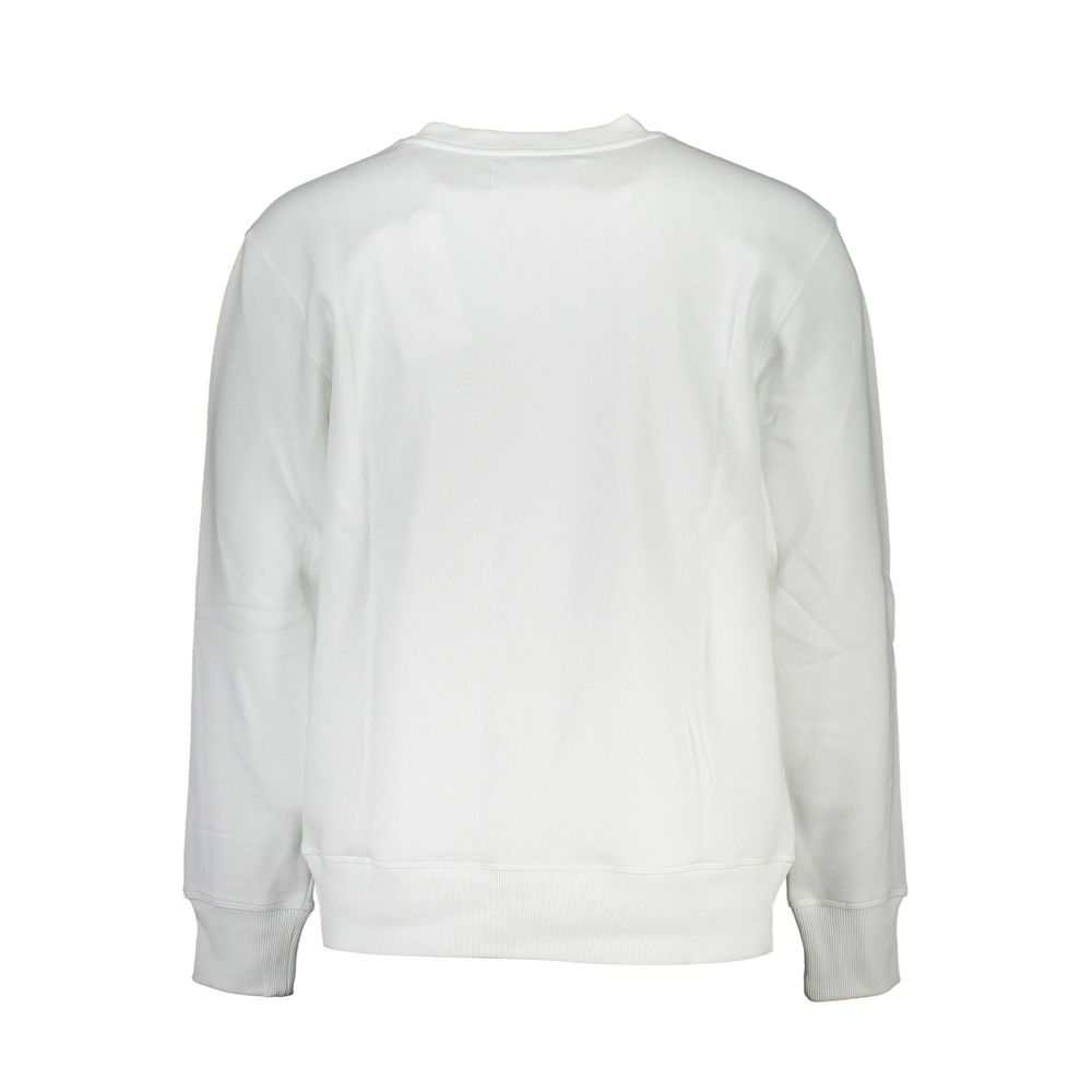 Calvin Klein Men's White Cotton Sweatshirt
