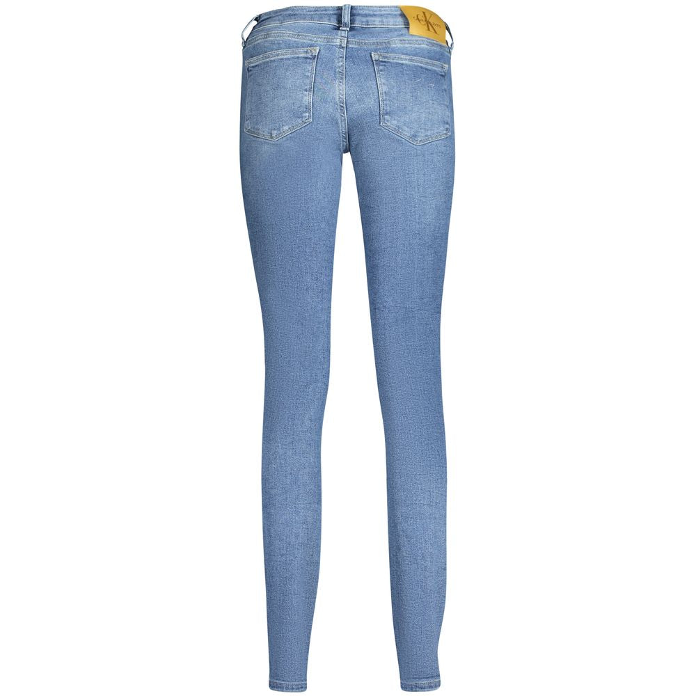 Calvin Klein Blu Baumwoll-Jeans für Damen