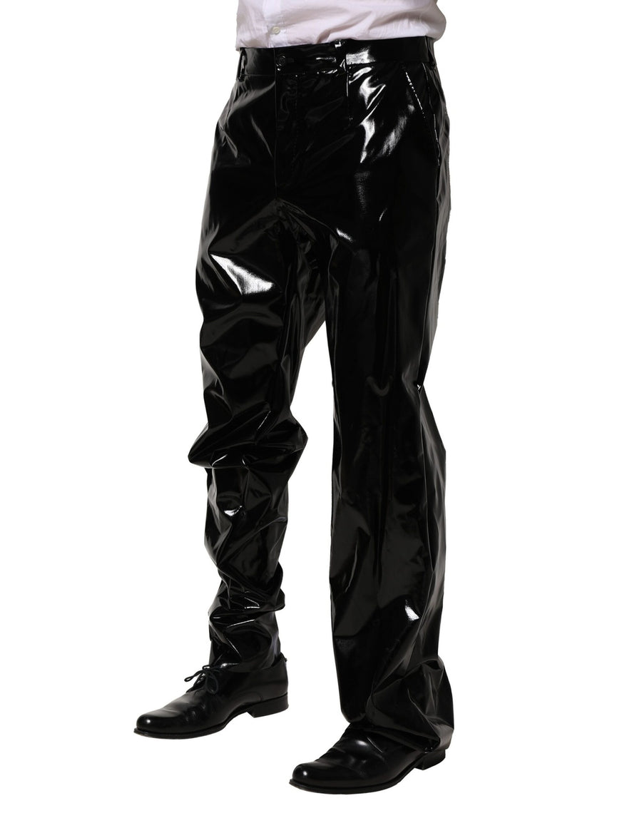 Dolce & Gabbana Men's Black Nylon Trousers
